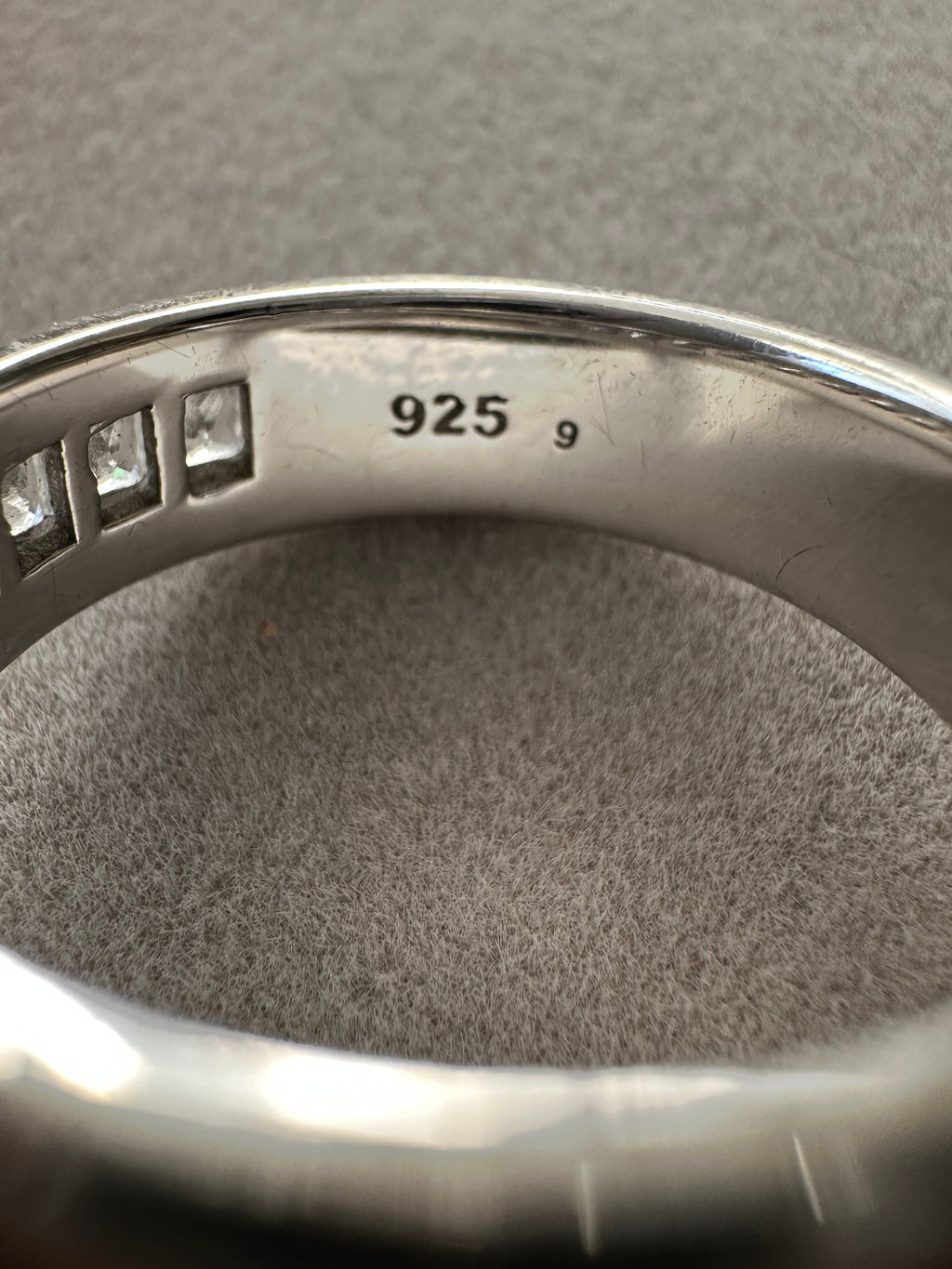 Sterling Silver Engagement Band