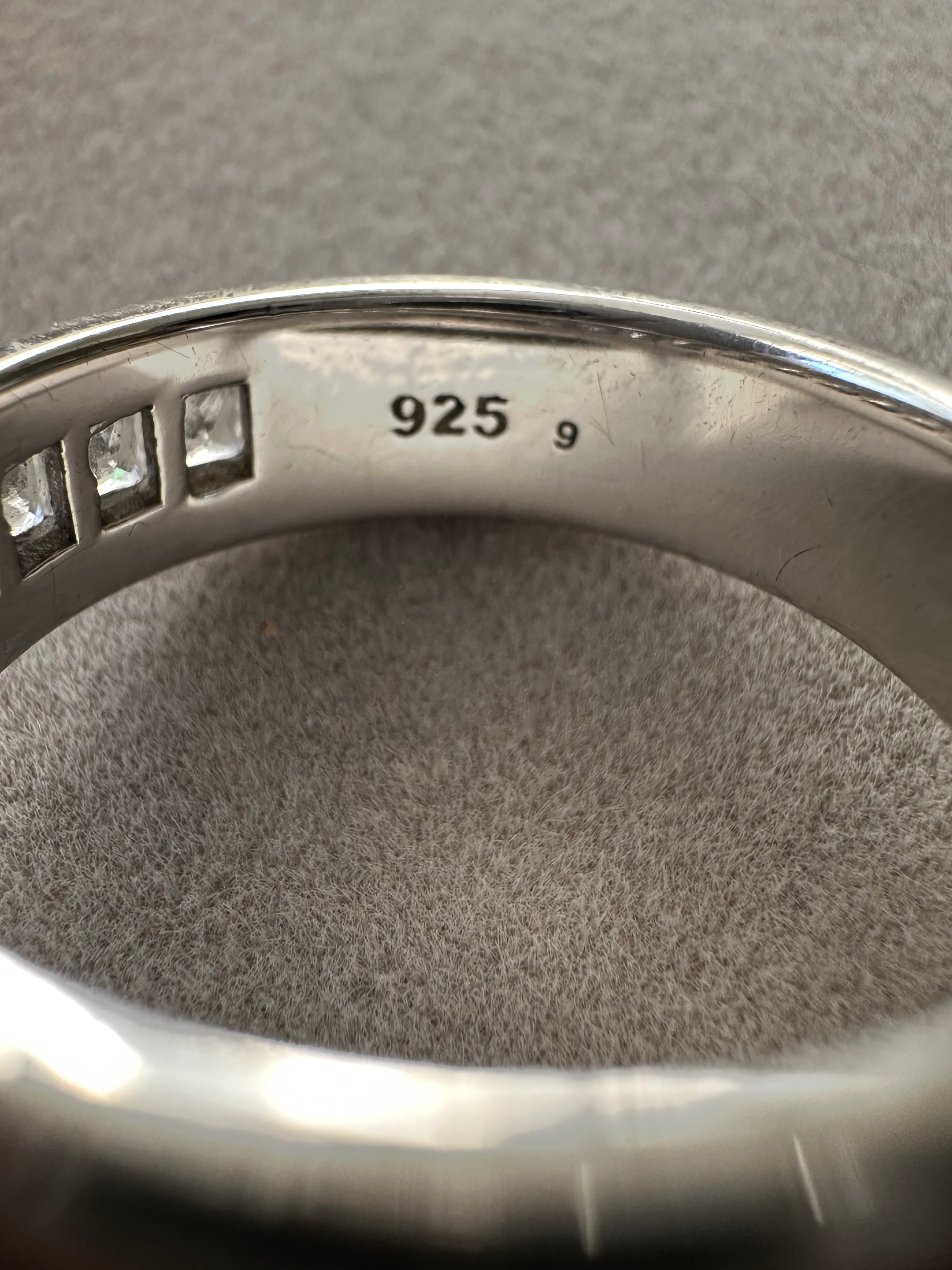 Sterling Silver Engagement Band