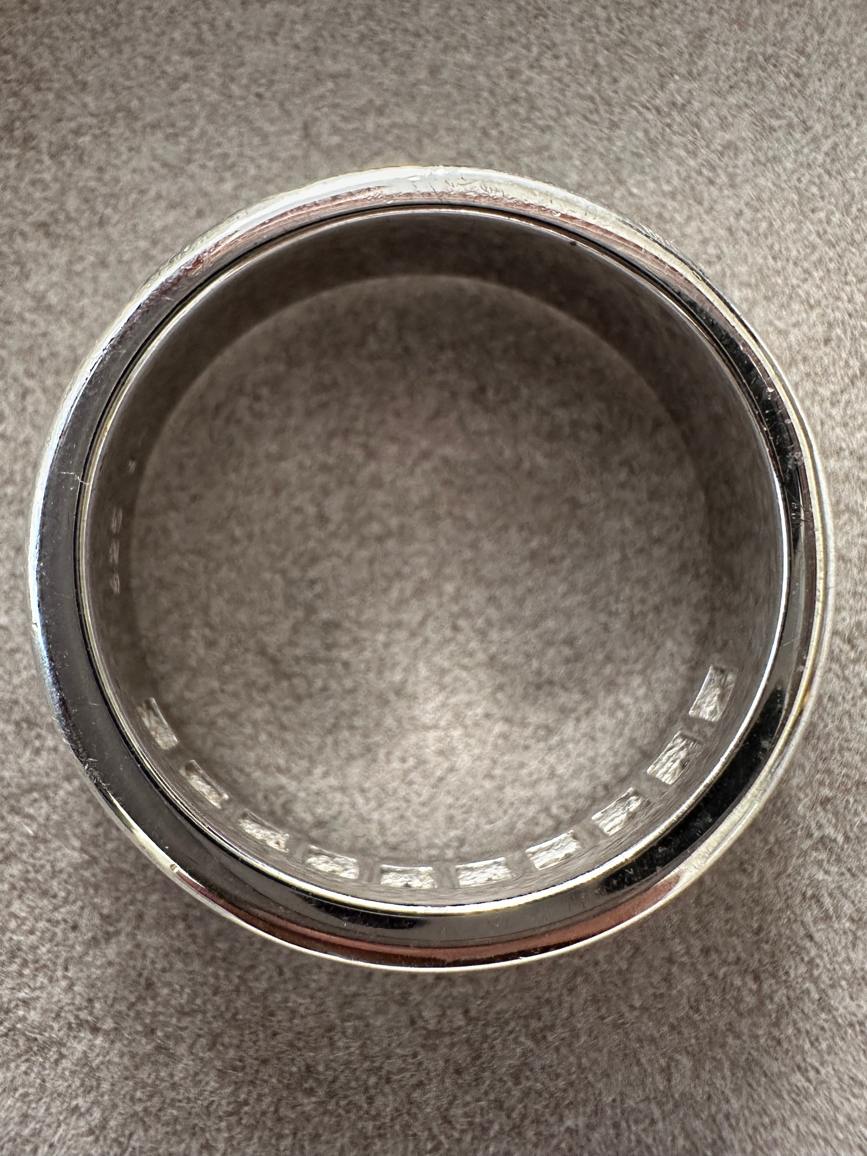 Sterling Silver Engagement Band