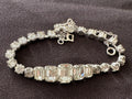 Vintage Rhinestone Tennis Bracelet