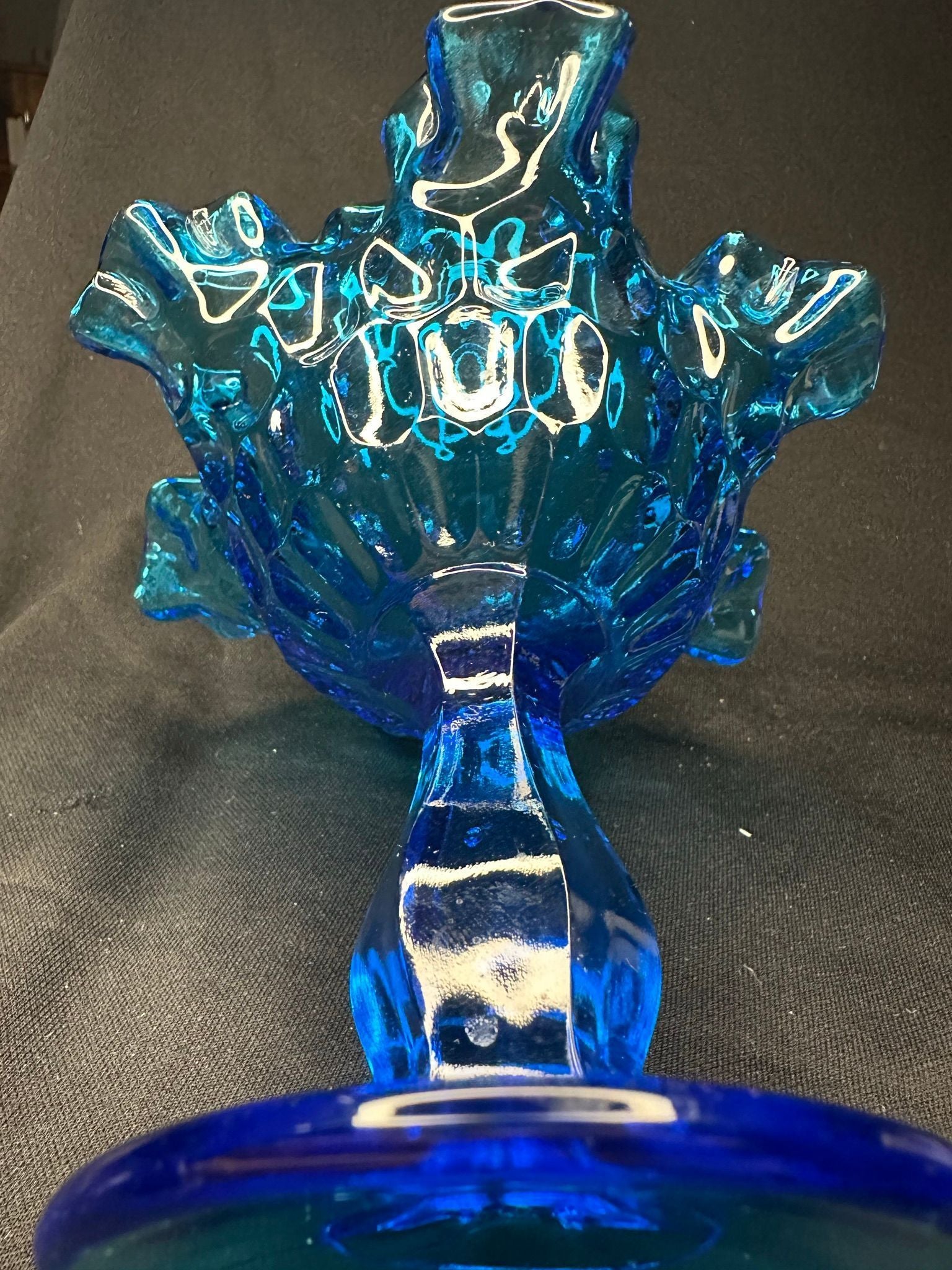 Fenton Round Compote