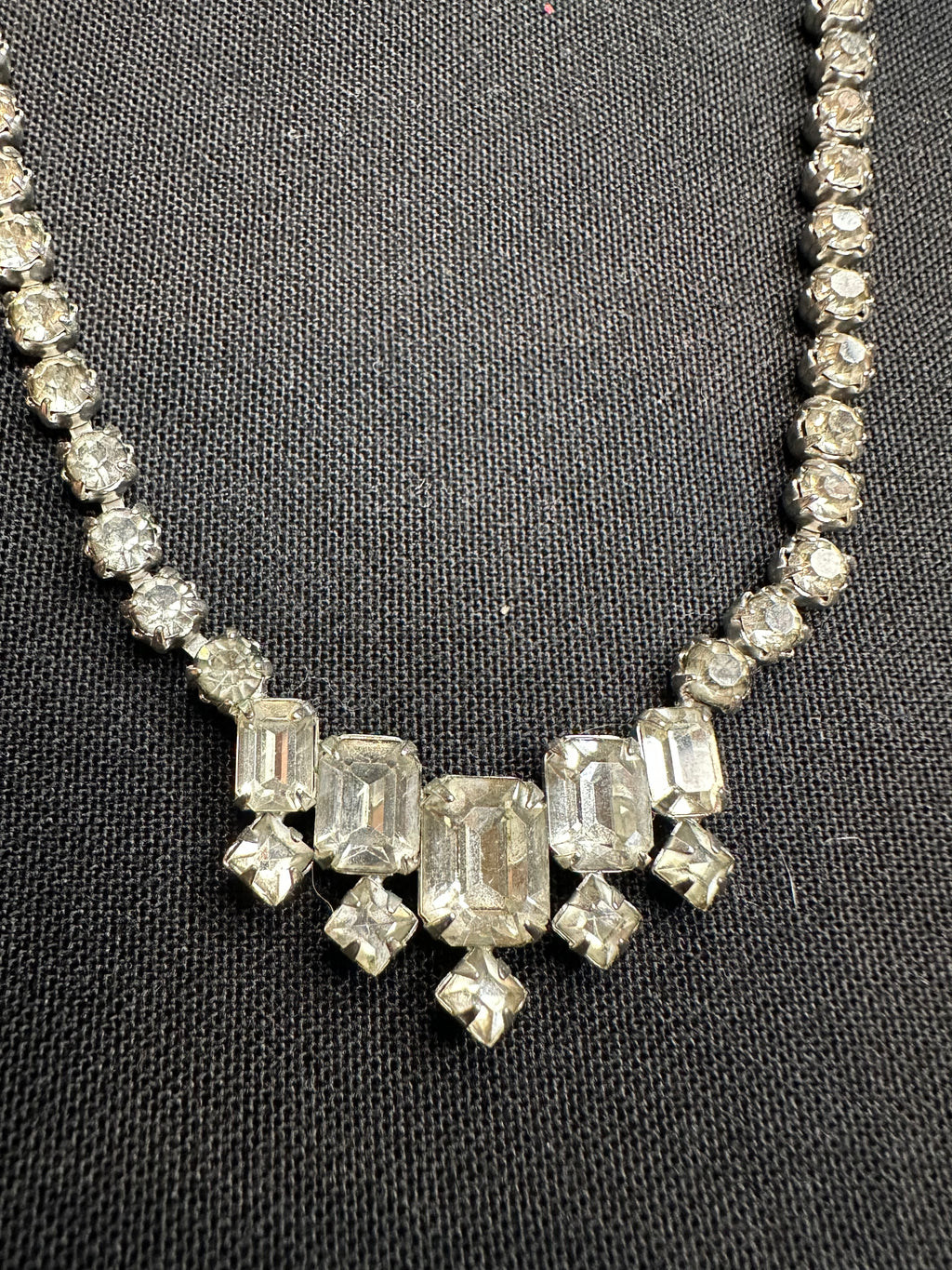 Vintage Rhinestone Necklace