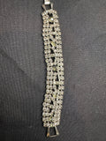 Vintage Clear Rhinestone Bracelet